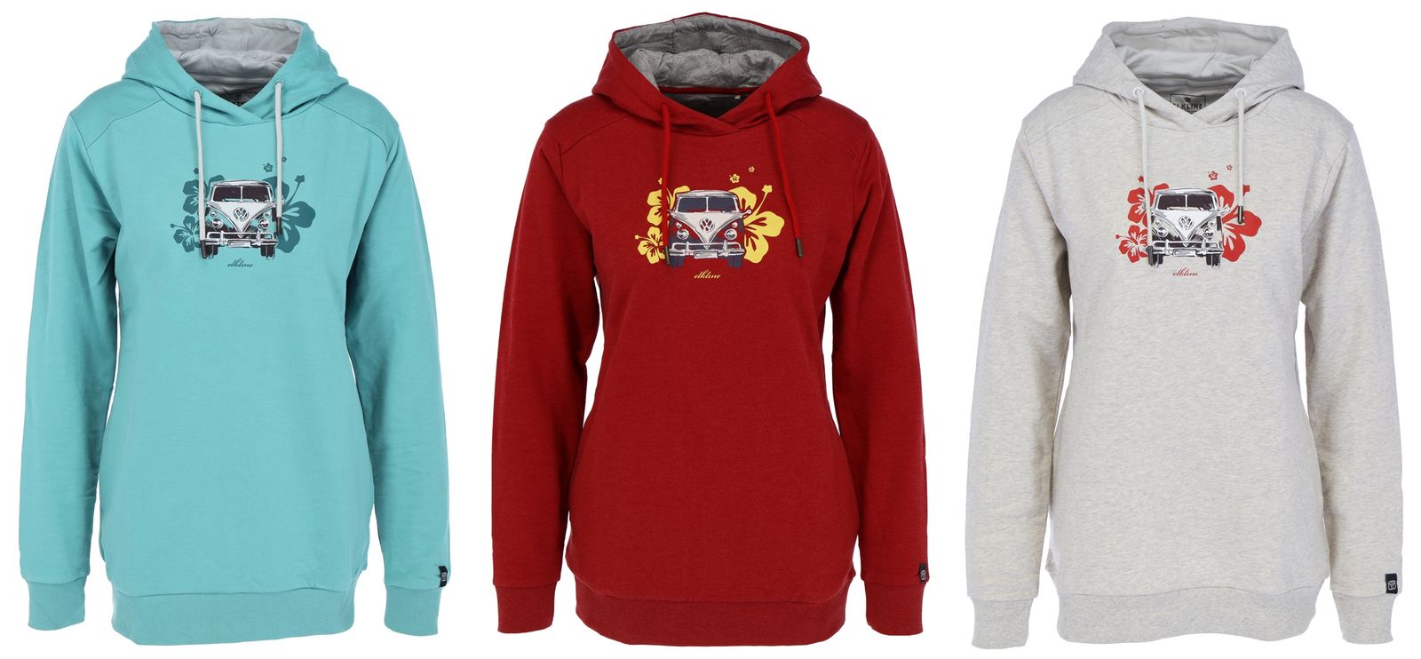 ELKLINE HIGH HOPES Damen Bulli Hoodie Bio-Baumwoll Mix